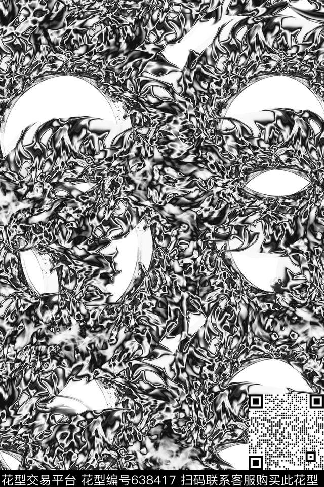 休闲抽象时尚潮流传统印花华亿平台下载（图片编号: 638417） - 瓦栏（Walan）