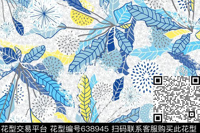 独特抱枕叶数码印花华亿平台下载（图片编号: 638945） - 瓦栏（Walan）