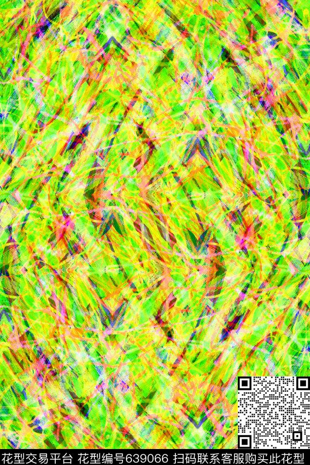 纹理笔触条纹笔触数码印花华亿平台下载（图片编号: 639066） - 瓦栏（Walan）