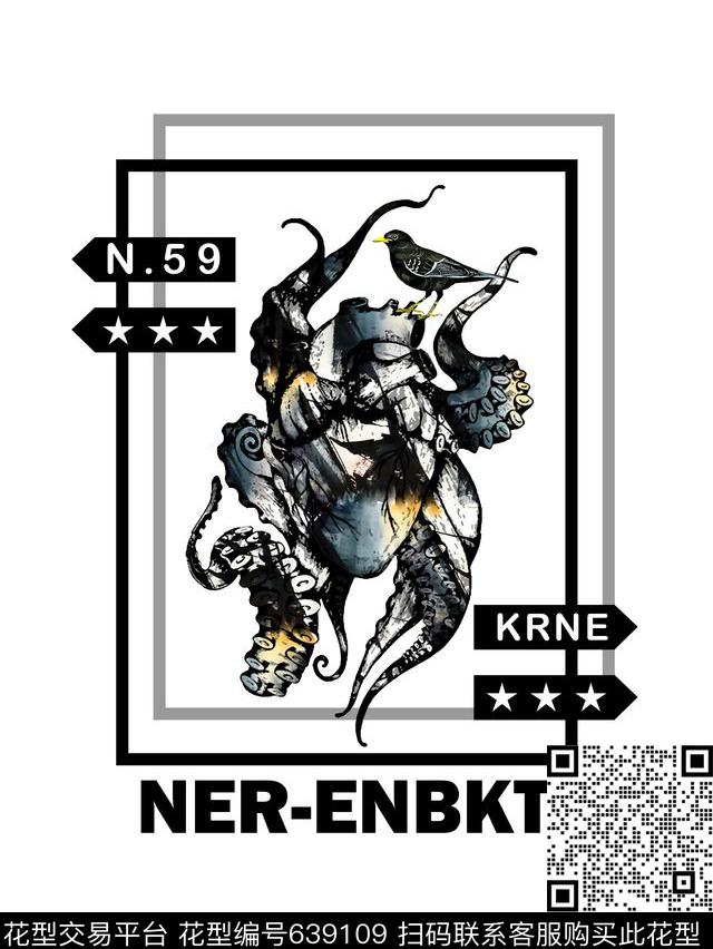 男装卫衣图案男装T恤图案抽象图案数码印花华亿平台下载（图片编号: 639109） - 瓦栏（Walan）