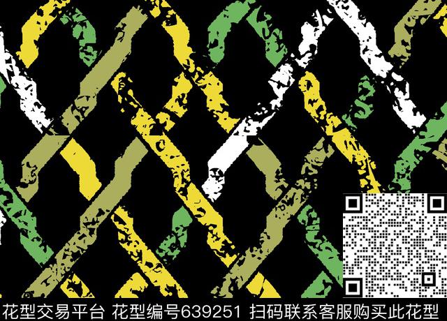 格子数码印花华亿平台下载（图片编号: 639251） - 瓦栏（Walan）