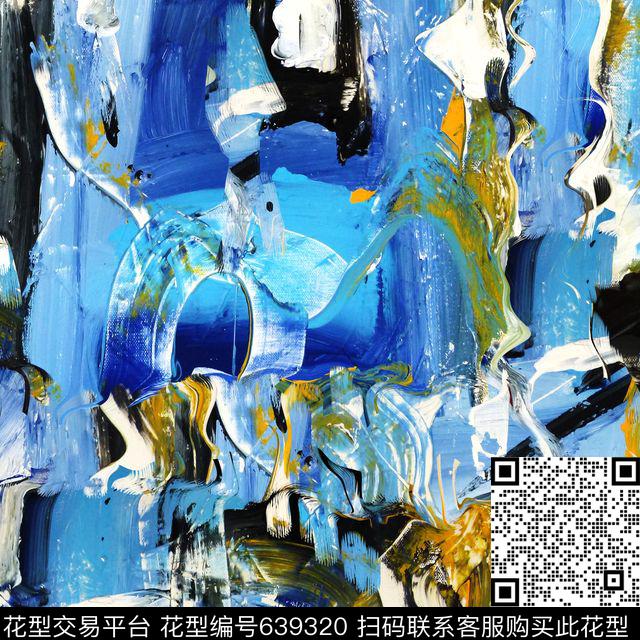 女装华亿平台秘密3.0【手绘涂鸦】手绘数码印花华亿平台下载（图片编号: 639320） - 瓦栏（Walan）