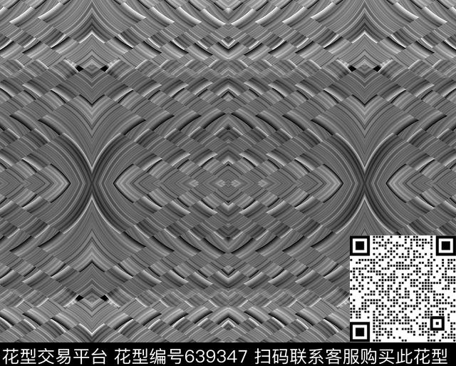 现代、休闲几何服装传统印花华亿平台下载（图片编号: 639347） - 瓦栏（Walan）