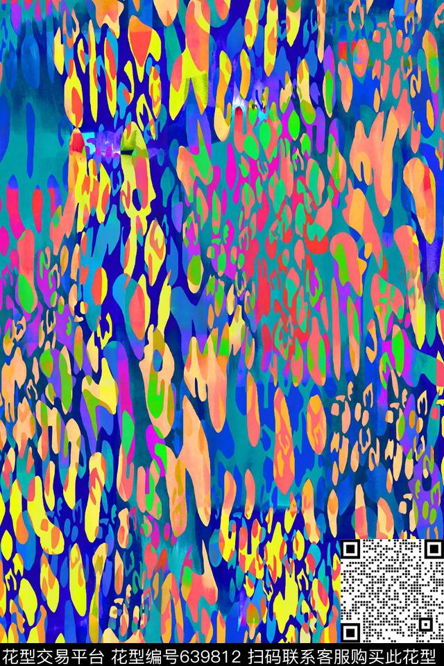 泳装几何女装数码印花华亿平台下载（图片编号: 639812） - 瓦栏（Walan）