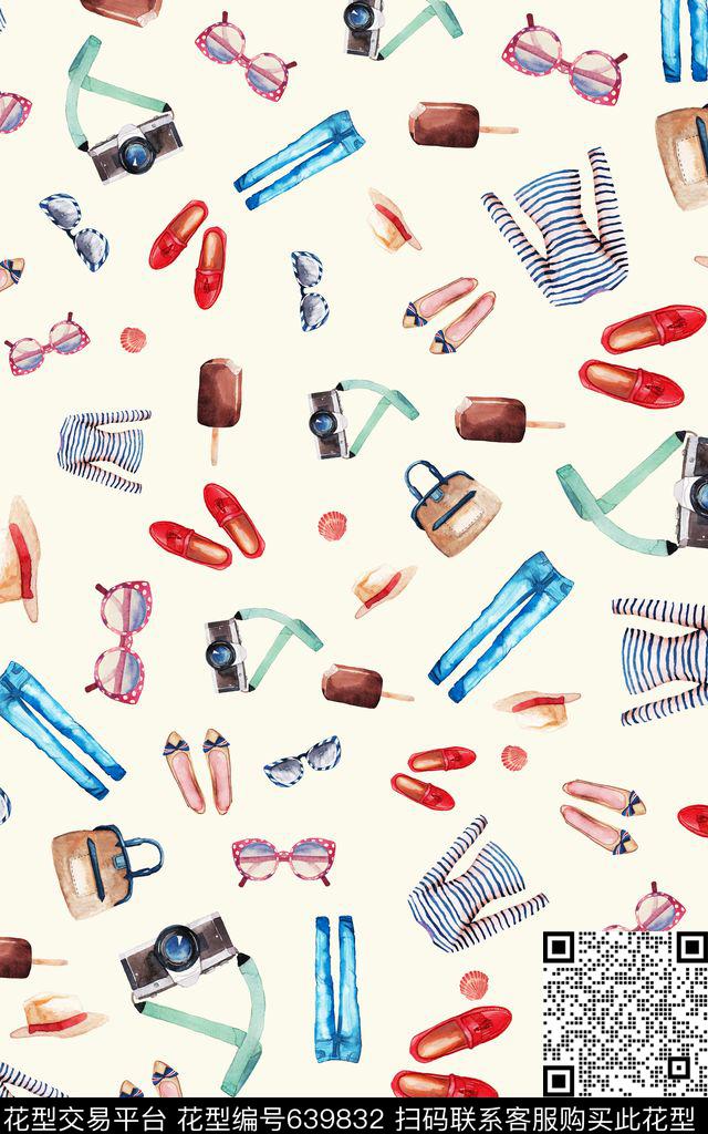 卡通服装饰品数码印花华亿平台下载（图片编号: 639832） - 瓦栏（Walan）