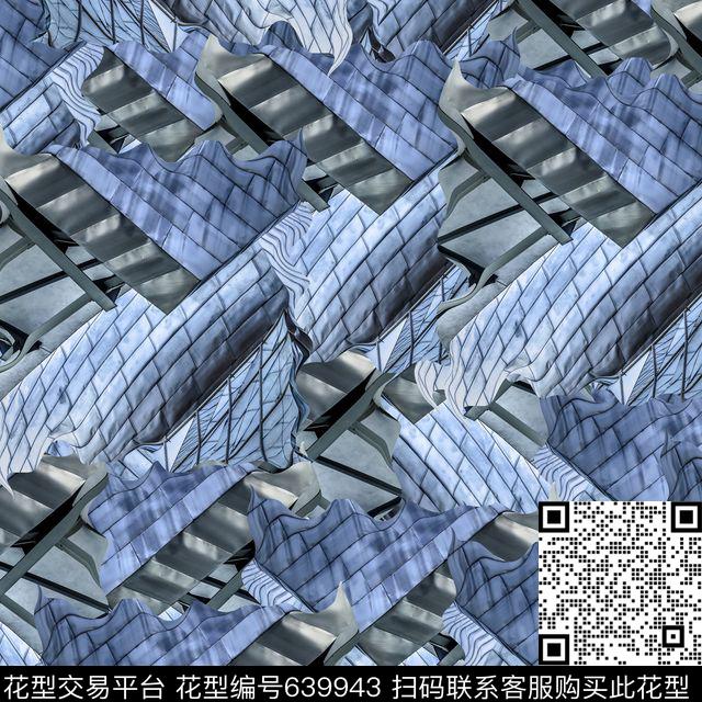 科技男装华亿平台抽象数码印花华亿平台下载（图片编号: 639943） - 瓦栏（Walan）