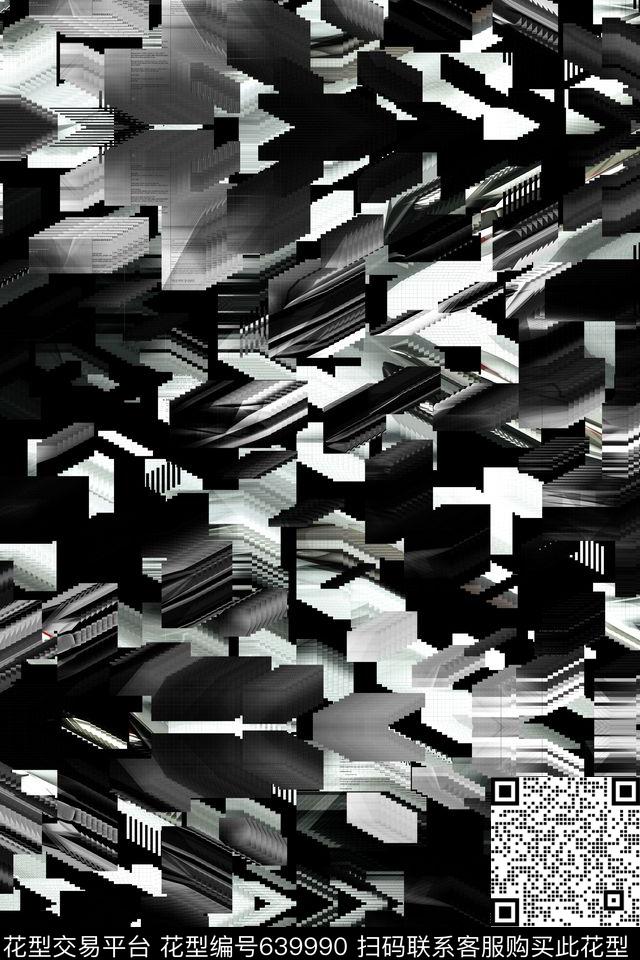 潮流男装数码印花华亿平台下载（图片编号: 639990） - 瓦栏（Walan）