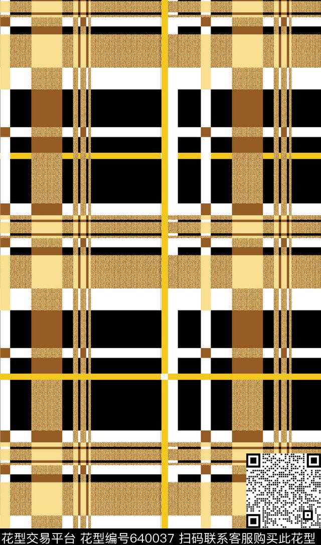 格纹色织格子苏格兰格传统印花华亿平台下载（图片编号: 640037） - 瓦栏（Walan）