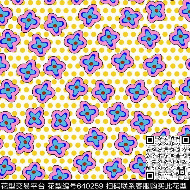 女装花卉碎花传统印花华亿平台下载（图片编号: 640259） - 瓦栏（Walan）