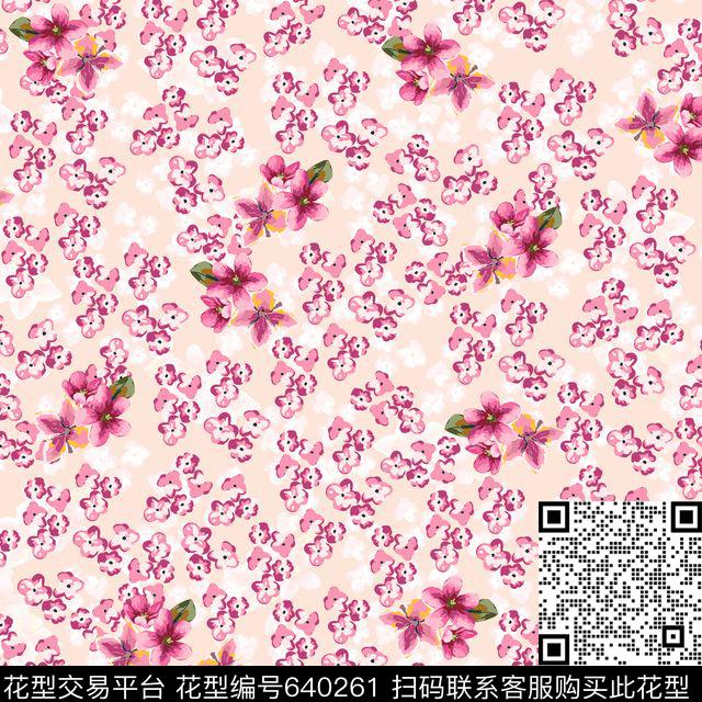 女装花卉碎花传统印花华亿平台下载（图片编号: 640261） - 瓦栏（Walan）
