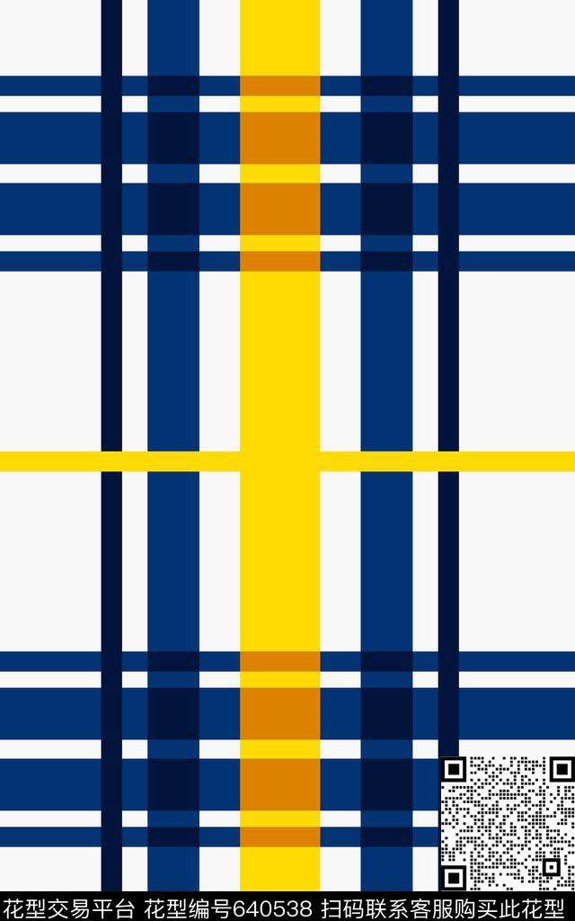 格子0分色区条纹传统印花华亿平台下载（图片编号: 640538） - 瓦栏（Walan）