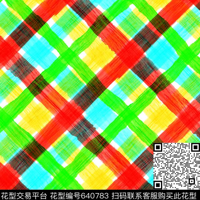 英伦苏格兰格丝巾传统印花华亿平台下载（图片编号: 640783） - 瓦栏（Walan）