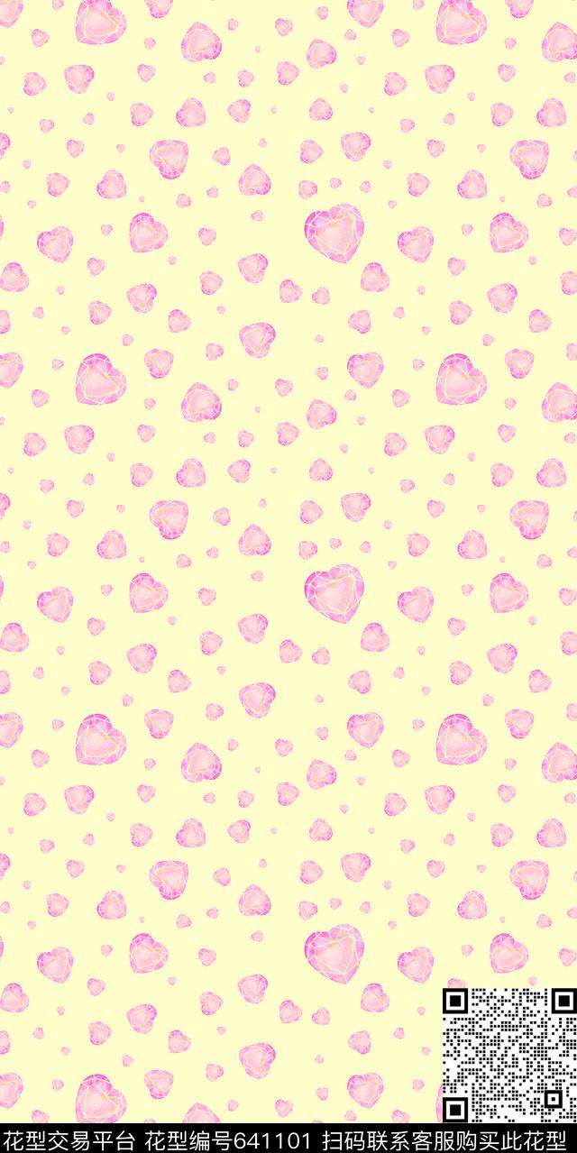 romantic2017watercolor数码印花华亿平台下载（图片编号: 641101） - 瓦栏（Walan）