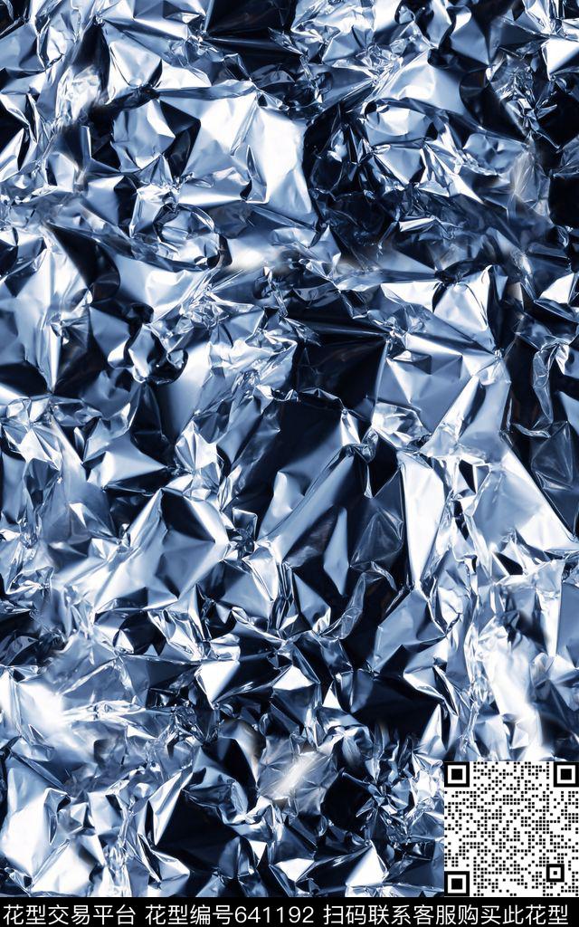 纹理挤压碎片数码印花华亿平台下载（图片编号: 641192） - 瓦栏（Walan）