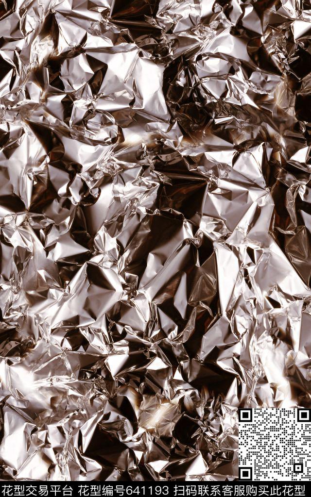 纹理挤压碎片数码印花华亿平台下载（图片编号: 641193） - 瓦栏（Walan）