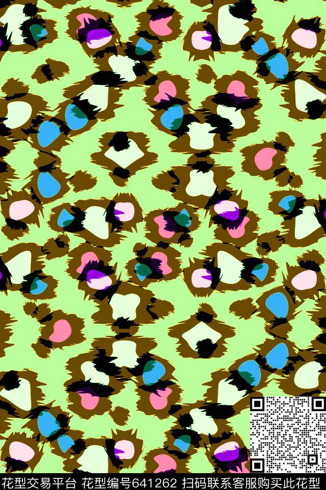 不规则几何小方块迷彩服传统印花华亿平台下载（图片编号: 641262） - 瓦栏（Walan）