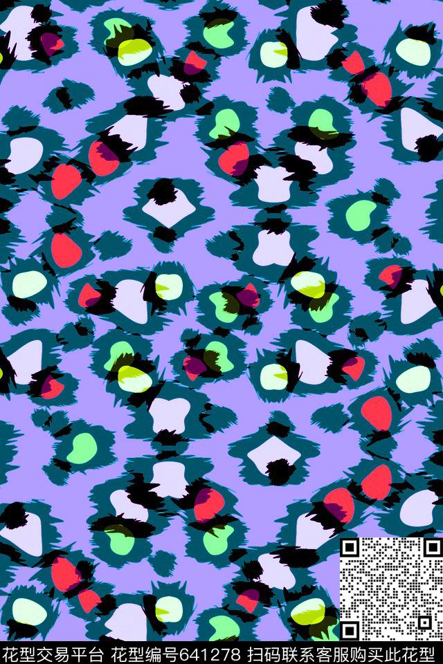 不规则几何小方块迷彩服传统印花华亿平台下载（图片编号: 641278） - 瓦栏（Walan）