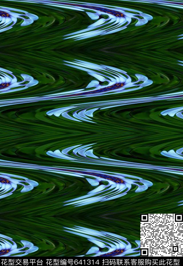 花卉复古名族风数码印花华亿平台下载（图片编号: 641314） - 瓦栏（Walan）