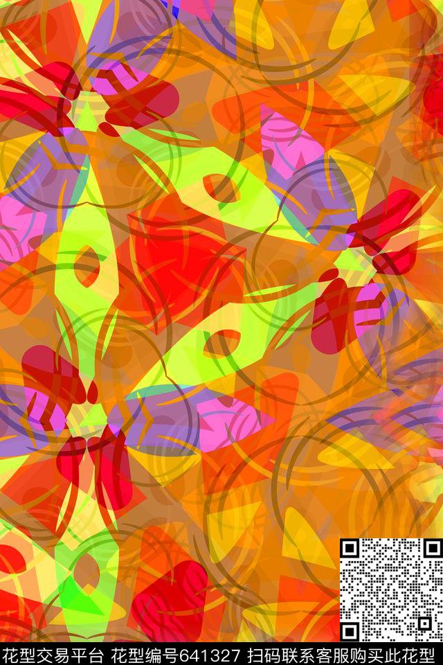 方格菱形不规则几何传统印花华亿平台下载（图片编号: 641327） - 瓦栏（Walan）