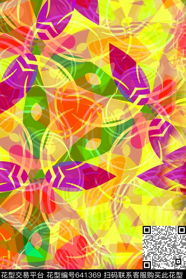 方格菱形不规则几何传统印花华亿平台下载（图片编号: 641369） - 瓦栏（Walan）