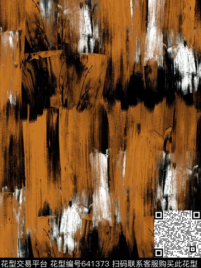 笔触服装现代、休闲数码印花华亿平台下载（图片编号: 641373） - 瓦栏（Walan）