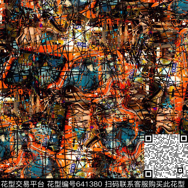 男装华亿平台复古♥红桃A〖抽象个性〗数码印花华亿平台下载（图片编号: 641380） - 瓦栏（Walan）