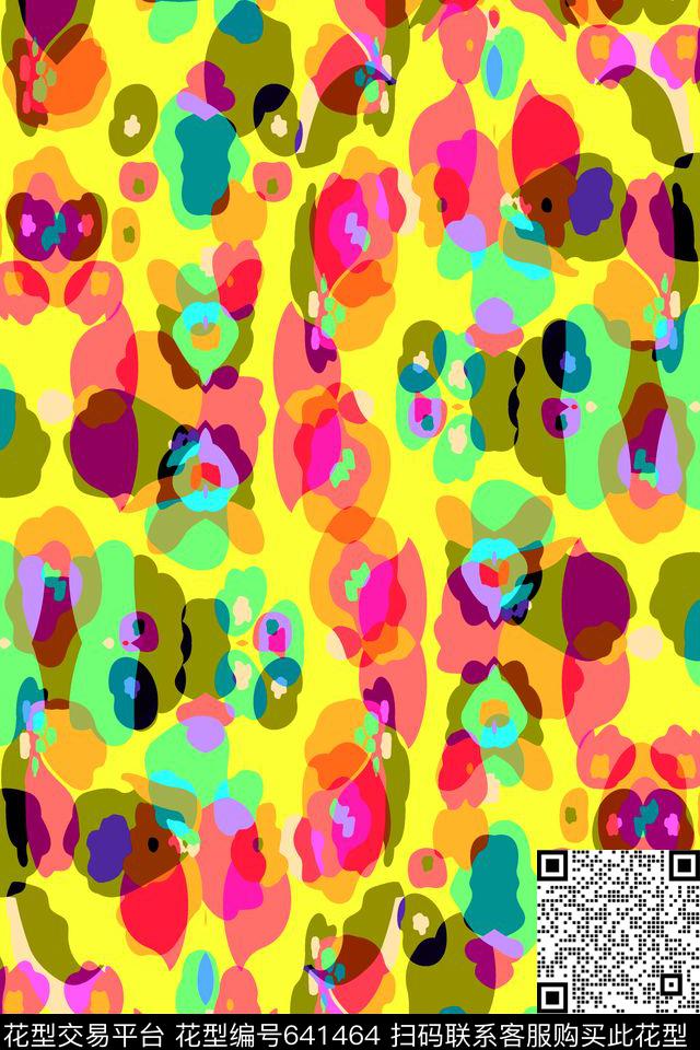 几何迷彩服卡通迷彩传统印花华亿平台下载（图片编号: 641464） - 瓦栏（Walan）