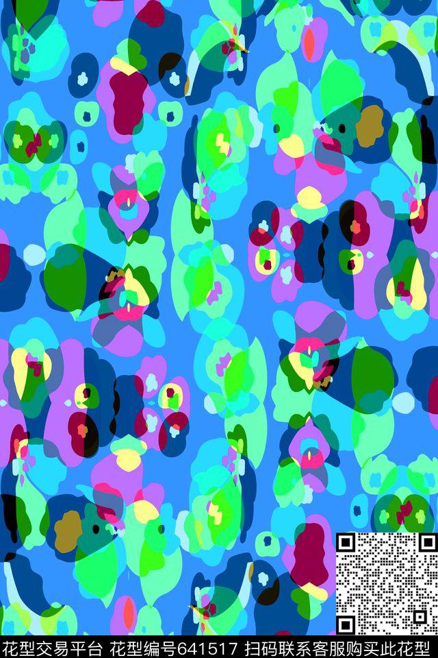 几何迷彩服卡通迷彩传统印花华亿平台下载（图片编号: 641517） - 瓦栏（Walan）