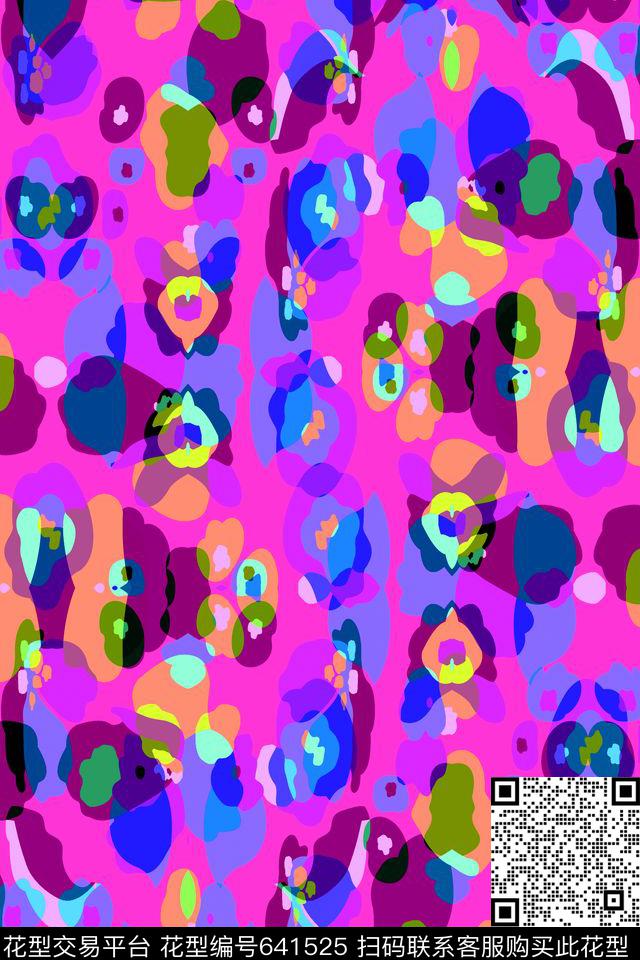 几何迷彩服卡通迷彩传统印花华亿平台下载（图片编号: 641525） - 瓦栏（Walan）