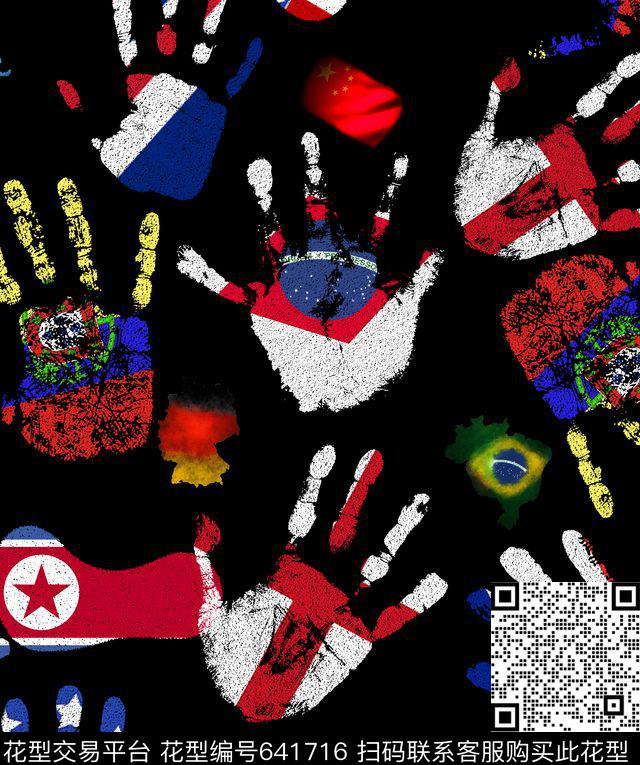 短衣丝巾传统印花华亿平台下载（图片编号: 641716） - 瓦栏（Walan）