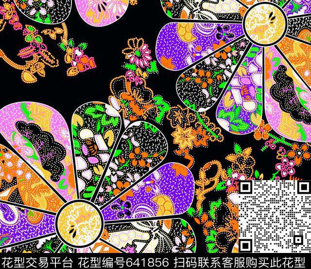 丝巾长裙短裙传统印花华亿平台下载（图片编号: 641856） - 瓦栏（Walan）