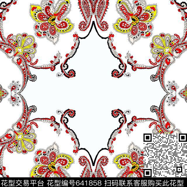 腰果短衣短裙传统印花华亿平台下载（图片编号: 641858） - 瓦栏（Walan）