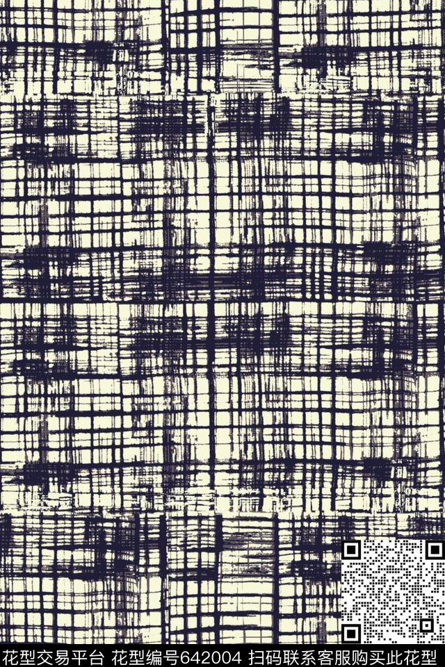 笔触纹理面料肌理传统印花华亿平台下载（图片编号: 642004） - 瓦栏（Walan）