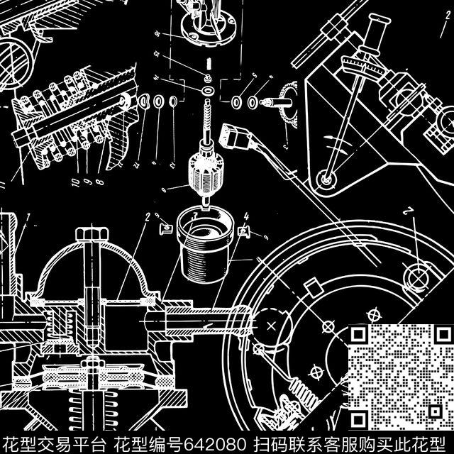 时尚男装数码印花华亿平台下载（图片编号: 642080） - 瓦栏（Walan）