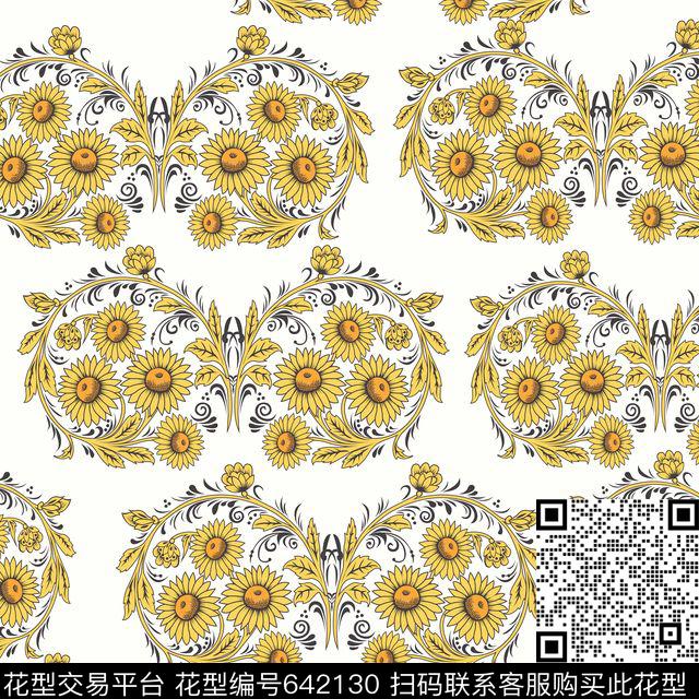 民族风波西米亚火腿花数码印花华亿平台下载（图片编号: 642130） - 瓦栏（Walan）