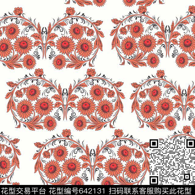 民族风波西米亚火腿花数码印花华亿平台下载（图片编号: 642131） - 瓦栏（Walan）