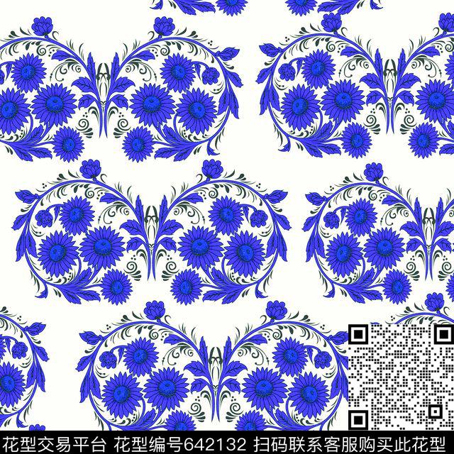 民族风波西米亚火腿花数码印花华亿平台下载（图片编号: 642132） - 瓦栏（Walan）