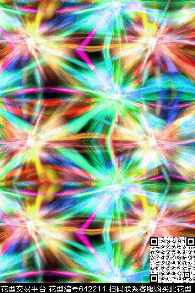 泳装女装几何数码印花华亿平台下载（图片编号: 642214） - 瓦栏（Walan）