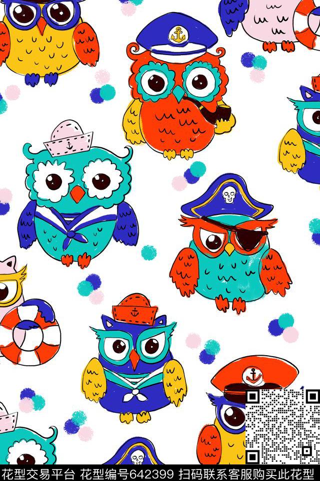 童装热带海洋元素传统印花华亿平台下载（图片编号: 642399） - 瓦栏（Walan）