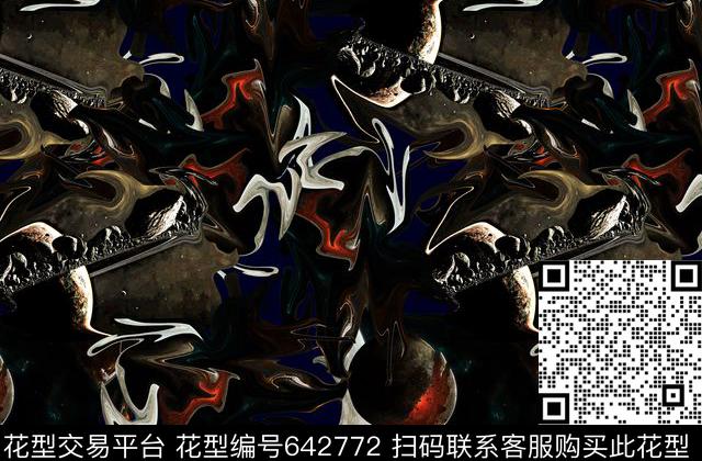 星球肌理星空数码印花华亿平台下载（图片编号: 642772） - 瓦栏（Walan）