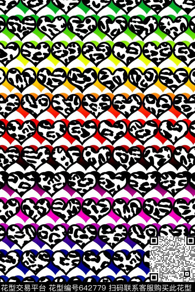 几何泳装心形传统印花华亿平台下载（图片编号: 642779） - 瓦栏（Walan）
