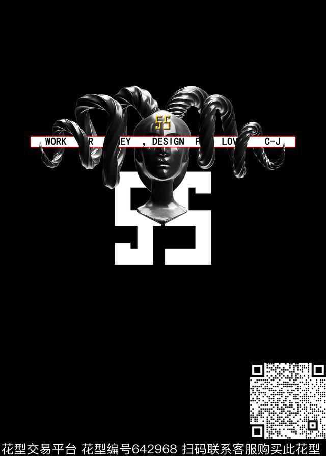 原创T恤个性数码印花华亿平台下载（图片编号: 642968） - 瓦栏（Walan）