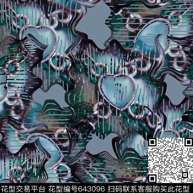 纹理复古男装华亿平台数码印花华亿平台下载（图片编号: 643096） - 瓦栏（Walan）