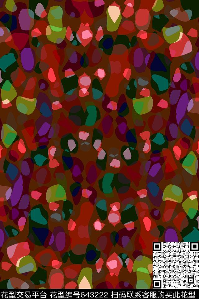 几何迷彩服传统印花华亿平台下载（图片编号: 643222） - 瓦栏（Walan）