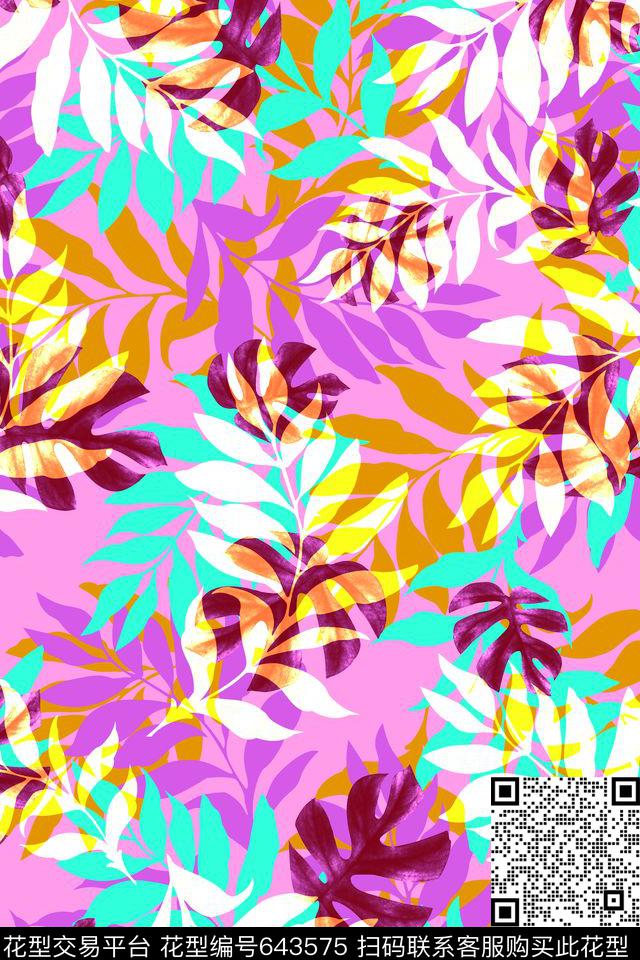 泳装热带女装数码印花华亿平台下载（图片编号: 643575） - 瓦栏（Walan）