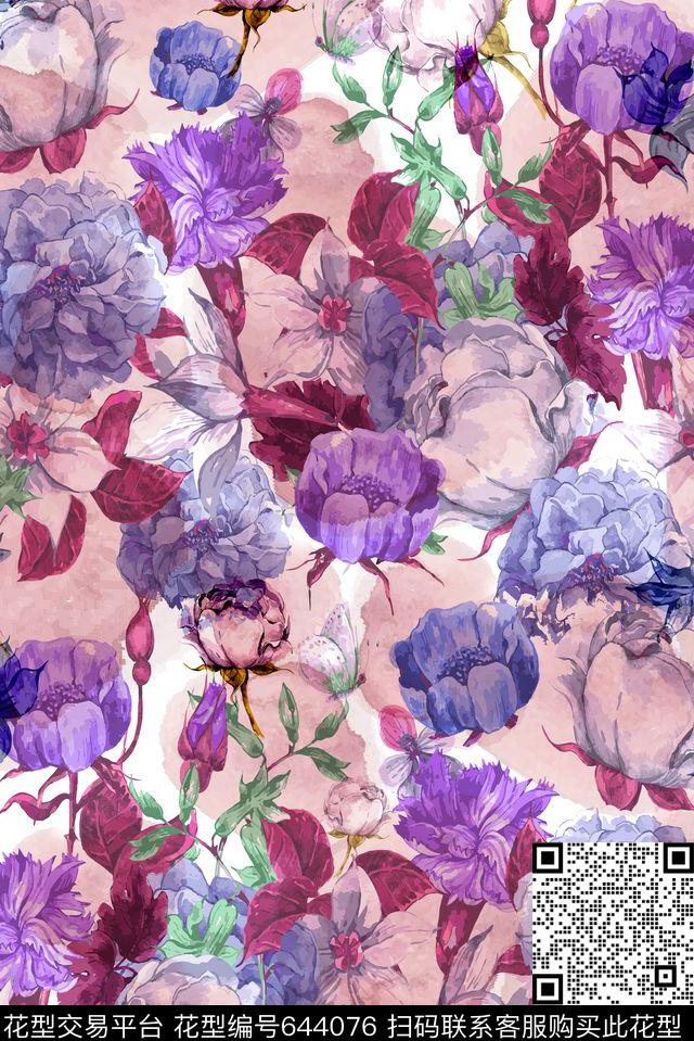 零点--泳装零点--女装数码数码印花华亿平台下载（图片编号: 644076） - 瓦栏（Walan）