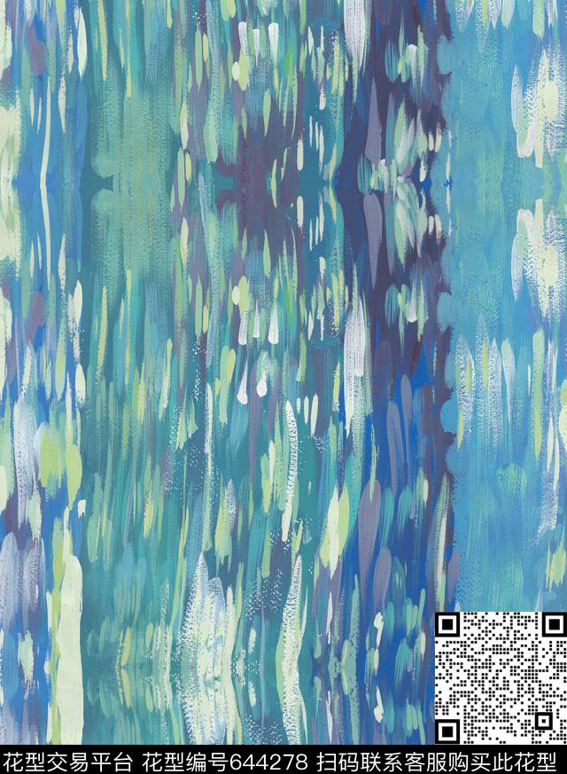 手绘签字笔数码印花华亿平台下载（图片编号: 644278） - 瓦栏（Walan）