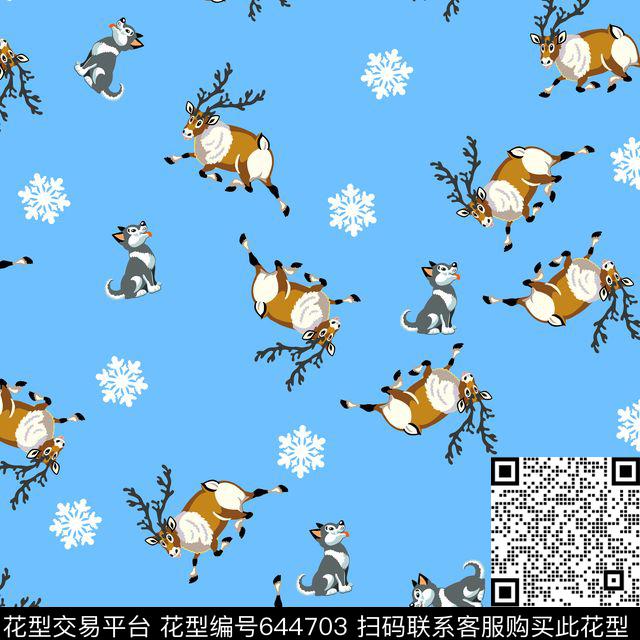 卡通童装小化传统印花华亿平台下载（图片编号: 644703） - 瓦栏（Walan）