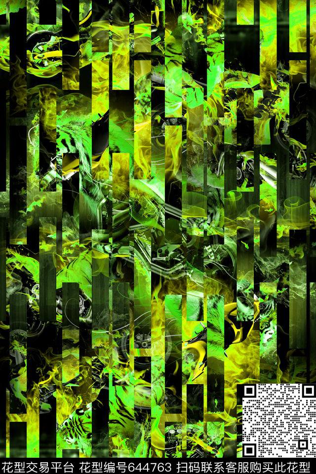 条子竖条细条纹数码印花华亿平台下载（图片编号: 644763） - 瓦栏（Walan）