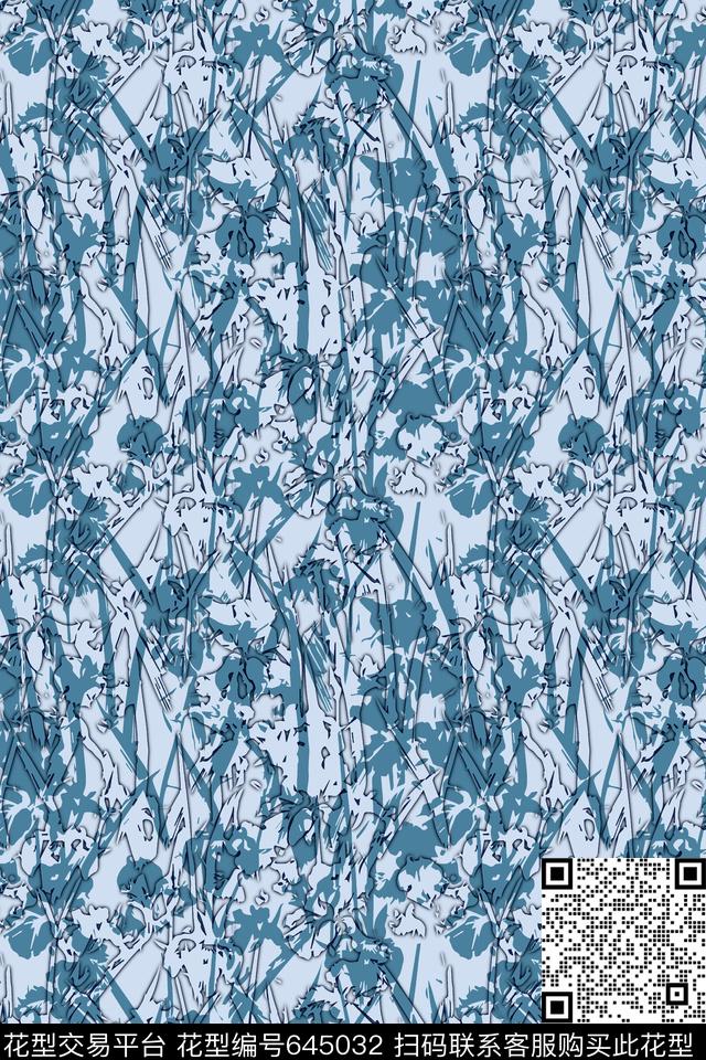 花卉衬衫夹克传统印花华亿平台下载（图片编号: 645032） - 瓦栏（Walan）